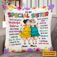 Personalized Gifts For Sisters Old Friends Pillow 25993 thumb 1