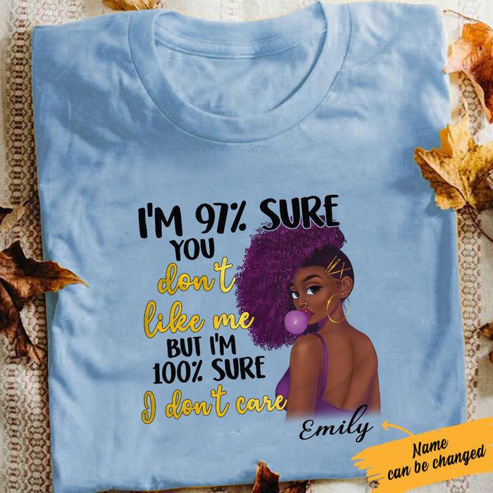 Personalized I Do Not Care BWA White T Shirt JL131 29O57 1