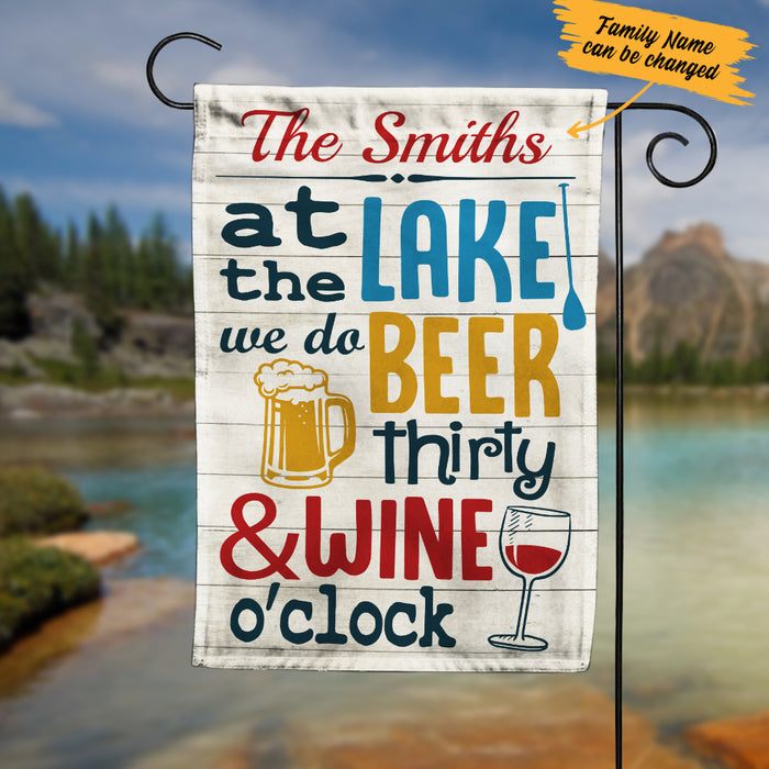 Personalized Lake Beer Wine Garden Flag SJN276 85O34 1