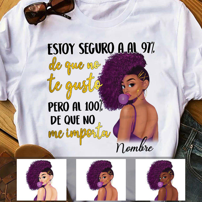 Personalized BWA Spanish Español T Shirt AP133 29O57 1