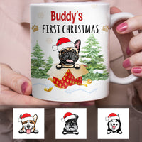 Personalized Dog First Christmas Mug SB291 67O34 thumb 1
