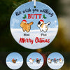 Personalized Merry Catmas Cat Christmas  Ornament OB225 30O60 1