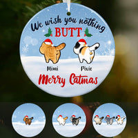 Personalized Merry Catmas Cat Christmas  Ornament OB225 30O60 thumb 1