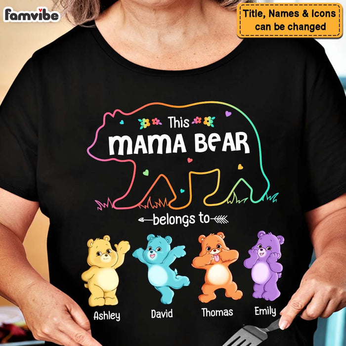 Personalized This Mama Bear Belongs To Shirt - Hoodie - Sweatshirt 26001 1