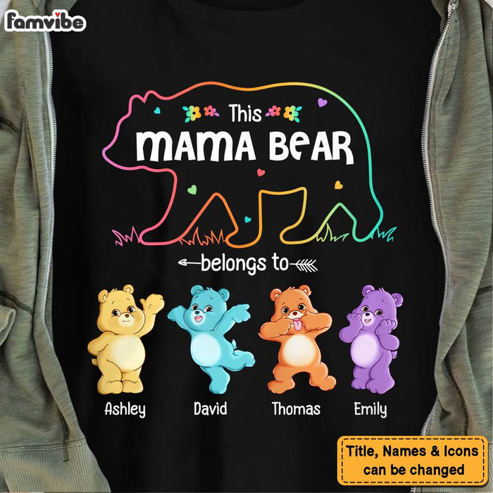 Personalized This Mama Bear Belongs To Shirt - Hoodie - Sweatshirt 26001 1