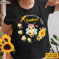 Personalized Gift for Grandma Reasons To Be Happy Shirt - Hoodie - Sweatshirt 26002 thumb 1