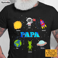 Personalized Gift For Papa Grandpa Space Shirt - Hoodie - Sweatshirt 26004 thumb 1