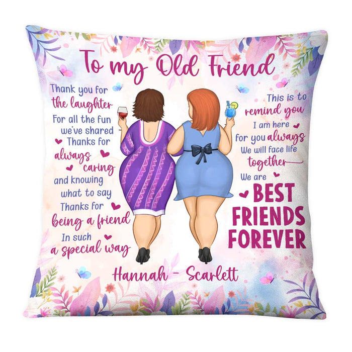 Personalized Gift For Old Friend We Are Friends Forever Pillow 26005 1
