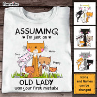 Personalized Gift for Grandma Assuming I'm Just An Old Lady Shirt - Hoodie - Sweatshirt 26009 thumb 1