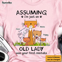 Personalized Gift for Grandma Assuming I'm Just An Old Lady Shirt - Hoodie - Sweatshirt 26009 thumb 1
