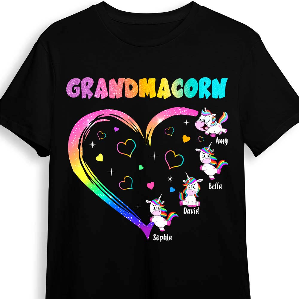 Personalized Grandmacorn Shirt Hoodie Sweatshirt 26011 Primary Mockup