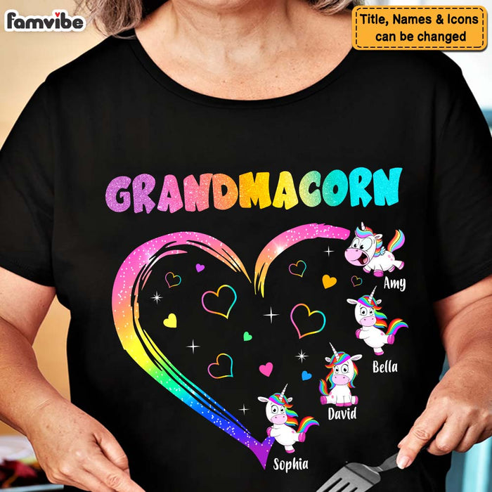 Personalized Grandmacorn Shirt - Hoodie - Sweatshirt 26011 1