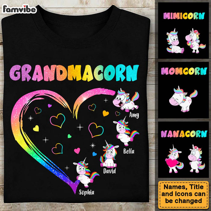 Personalized Grandmacorn Shirt - Hoodie - Sweatshirt 26011 1