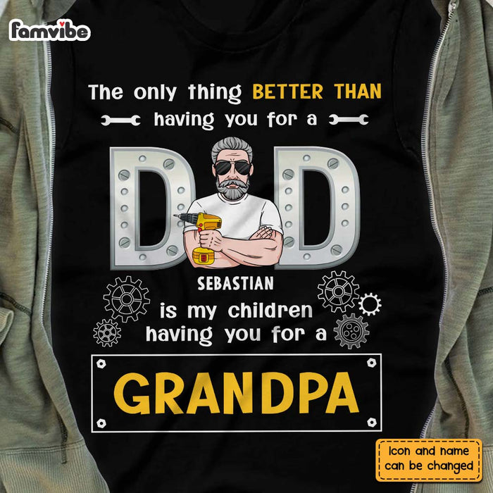 Personalized Gift For Grandpa My Children Having You For A Grandpa Shirt - Hoodie - Sweatshirt 26014 1