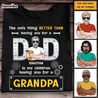 Personalized Gift For Grandpa My Children Having You For A Grandpa Shirt - Hoodie - Sweatshirt 26014 thumb 1