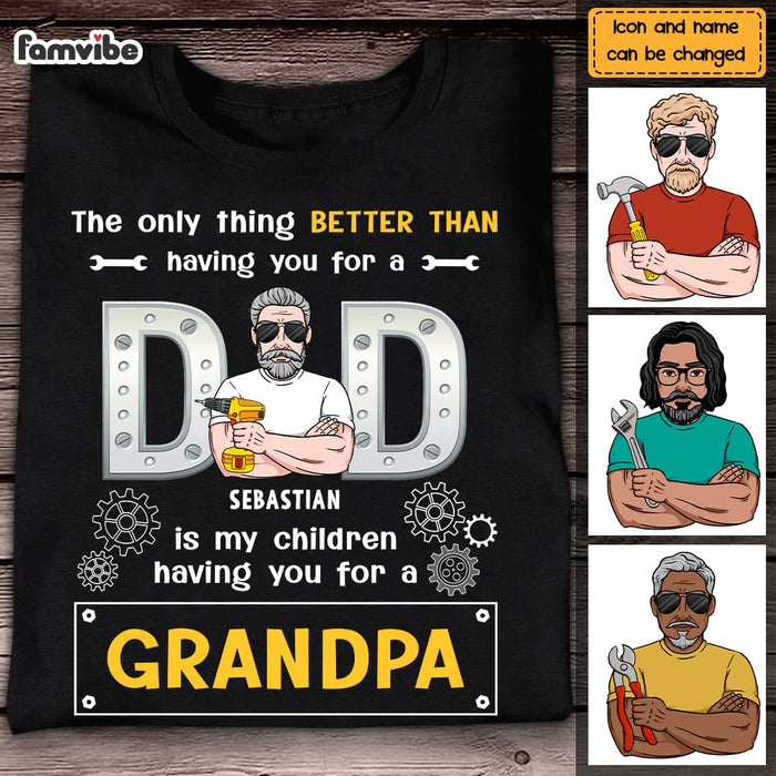 Personalized Gift For Grandpa My Children Having You For A Grandpa Shirt - Hoodie - Sweatshirt 26014 1