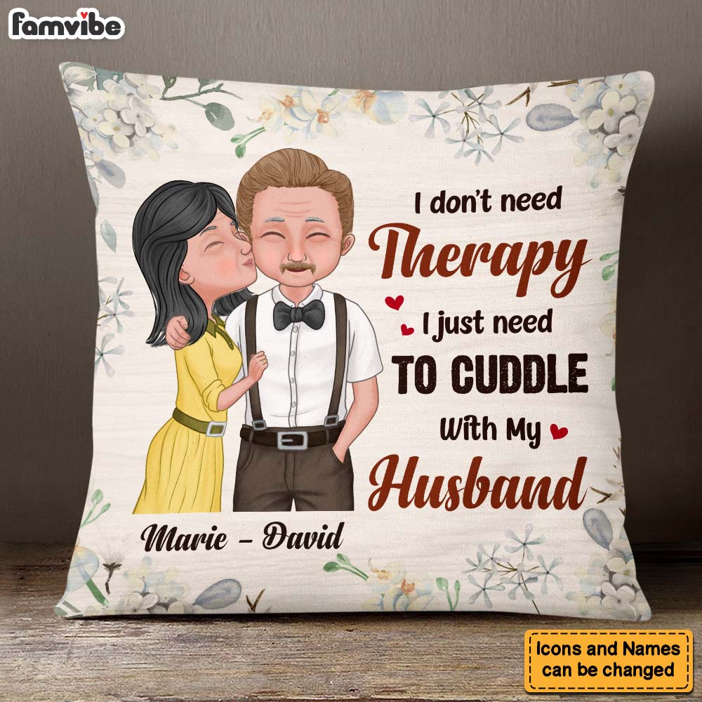 Personalized Gift For Couple Pillow 26018 Primary Mockup