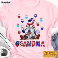 Personalized Grandma And Grandkids Gnome 4th of July Shirt - Hoodie - Sweatshirt 26020 thumb 1