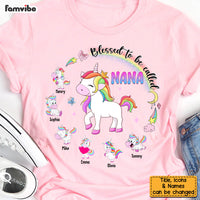 Personalized Gift For Mom Grandma Unicorn Shirt - Hoodie - Sweatshirt 26027 thumb 1
