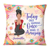 Personalized Gift For Girls Today Happens Pillow 26029 thumb 1