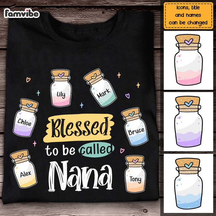 Personalized Gift For Grandma Bless To Be Call Nana Shirt - Hoodie - Sweatshirt 26030 1