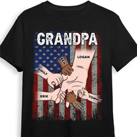 Personalized Gift For Dad Hand In Hand Shirt - Hoodie - Sweatshirt 26036 thumb 1