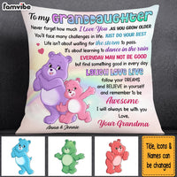 Personalized Gift For Daughter Granddaughter Laugh Love Live Pillow 26037 thumb 1