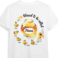 Personalized Gift For Mom Grandma Bees Blessed To Be Called Shirt - Hoodie - Sweatshirt 26041 thumb 1