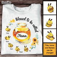 Personalized Gift For Mom Grandma Bees Blessed To Be Called Shirt - Hoodie - Sweatshirt 26041 thumb 1