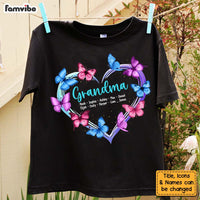 Personalized Gift For Mom Grandma Butterflies Shirt - Hoodie - Sweatshirt 26050 thumb 1