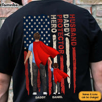Personalized Gifts For Dad Husband Daddy Protector Hero Shirt 26051 thumb 1