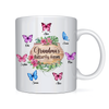 Personalized Gift For Grandma Butterfly Kisses Mug 26053 1