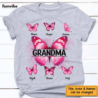 Personalized Gift For Mom Grandma Butterflies Shirt - Hoodie - Sweatshirt 26056 thumb 1
