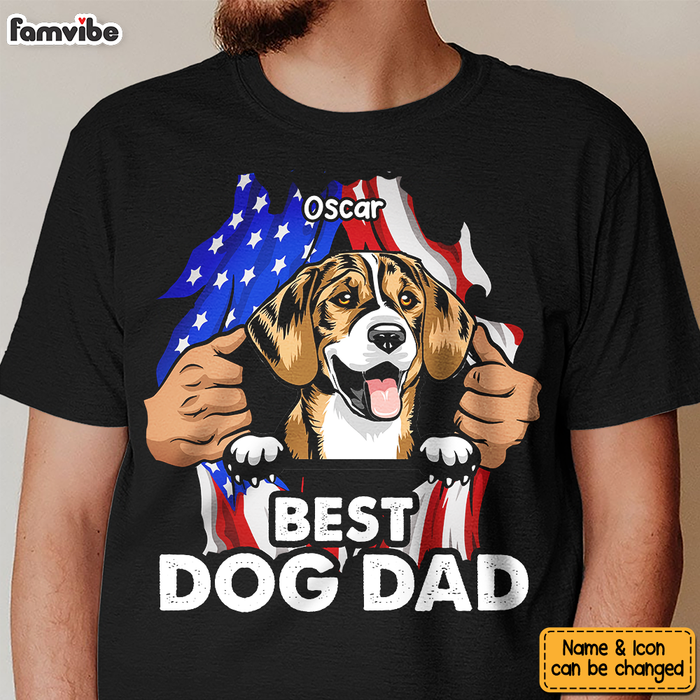 Personalized Gift for Dog Dad Shirt - Hoodie - Sweatshirt 26057 1