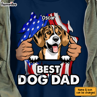 Personalized Gift for Dog Dad Shirt - Hoodie - Sweatshirt 26057 thumb 1