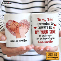 Personalized Gift For Couple Anniversary Promise Be By Your Side Mug 26059 thumb 1