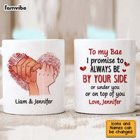 Personalized Gift For Couple Anniversary Promise Be By Your Side Mug 26059 thumb 1