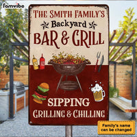 Personalized Gift For Family Backyard Metal Sign 26068 thumb 1