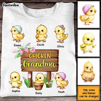 Personalized Gift For Mom Grandma Little Chicks Shirt - Hoodie - Sweatshirt 26072 thumb 1
