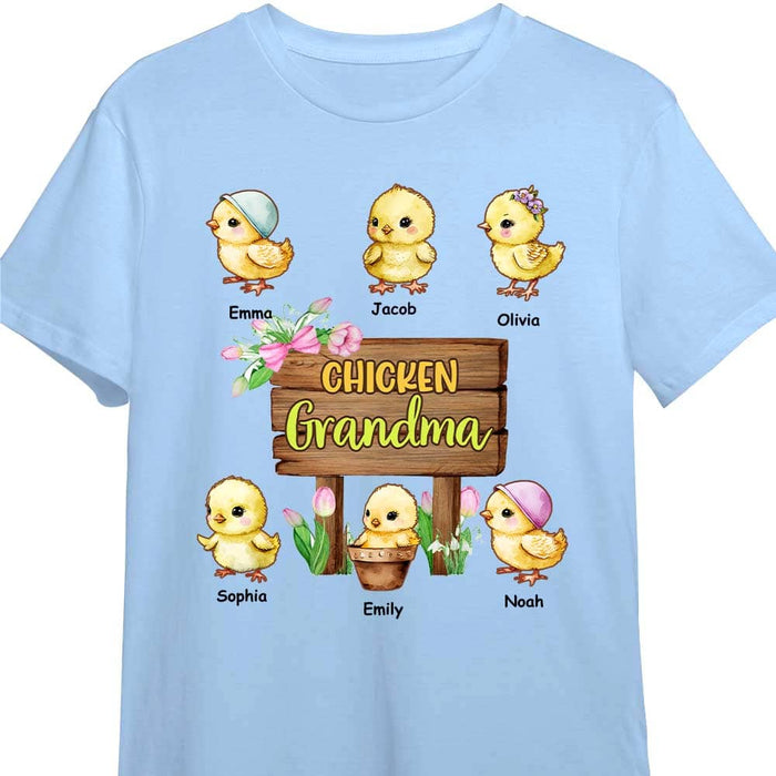Personalized Gift For Mom Grandma Little Chicks Shirt - Hoodie - Sweatshirt 26072 1