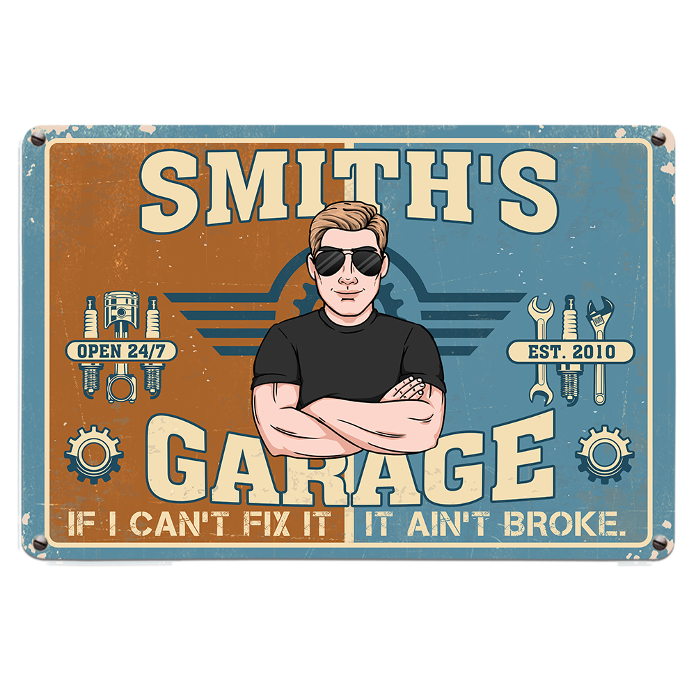 Personalized If I Can't Fix It Metal Sign 26091 Primary Mockup
