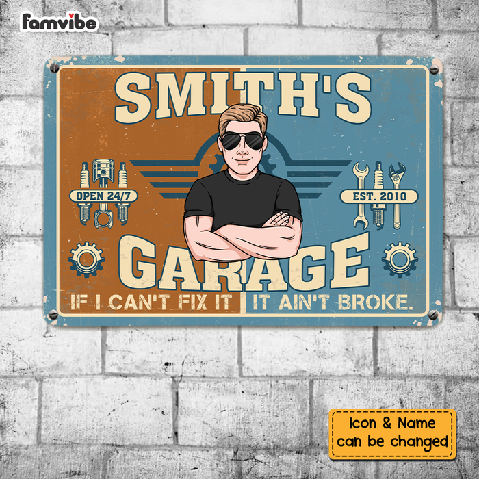 Personalized If I Can't Fix It Metal Sign 26091 1