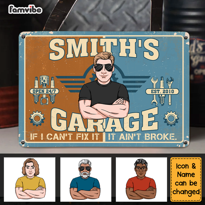 Personalized If I Can't Fix It Metal Sign 26091 1