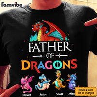 Personalized Gift For Dad Father Of Dragons Shirt - Hoodie - Sweatshirt 26092 thumb 1