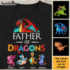 Personalized Gift For Dad Father Of Dragons Shirt - Hoodie - Sweatshirt 26092 1