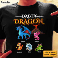Personalized Gift For Dad Daddy Dragon Shirt - Hoodie - Sweatshirt 26095 thumb 1