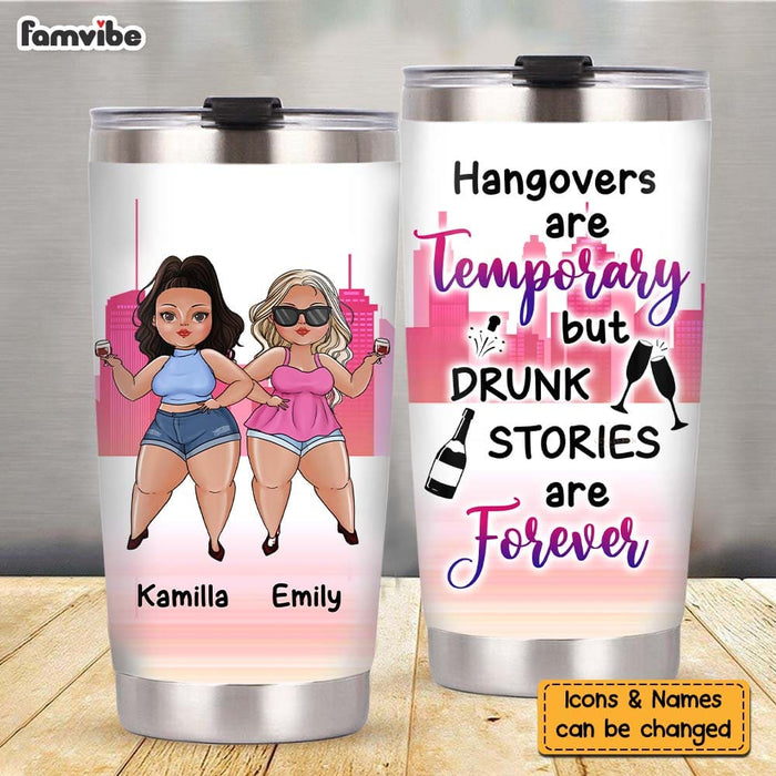 Personalized Gift For Friends Drunk Stories Steel Tumbler 26096 1