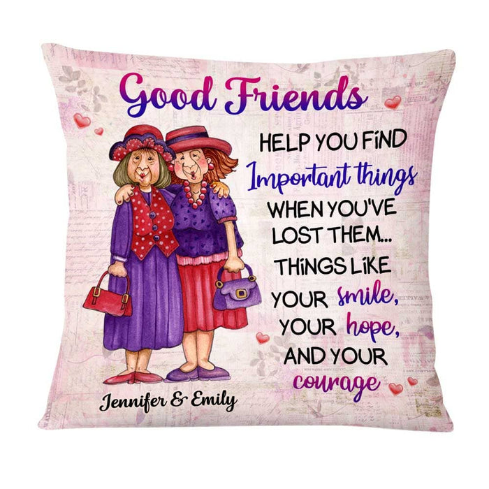 Personalized Gifts For Old Friends Pillow 26097 1