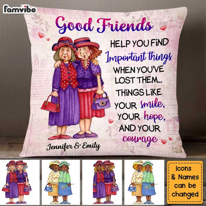 Personalized Gifts For Old Friends Pillow 26097 1