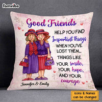 Personalized Gifts For Old Friends Pillow 26097 thumb 1